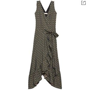 Tory Burch NWT Ruffle Wrap Dress - size 4